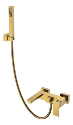 Смеситель для ванны QUBIC Bronze