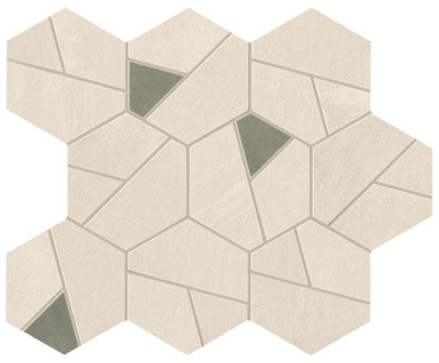 Boost Pro Ivory Mosaico Hex  Olive
