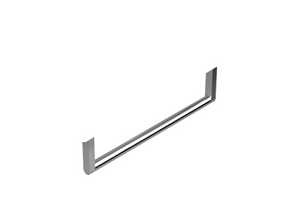 Металлический полотенцедержатель, хромированный ..