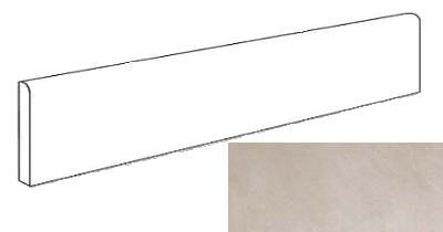 Dwell Pearl Battiscopa Matt (7,2x60) ..