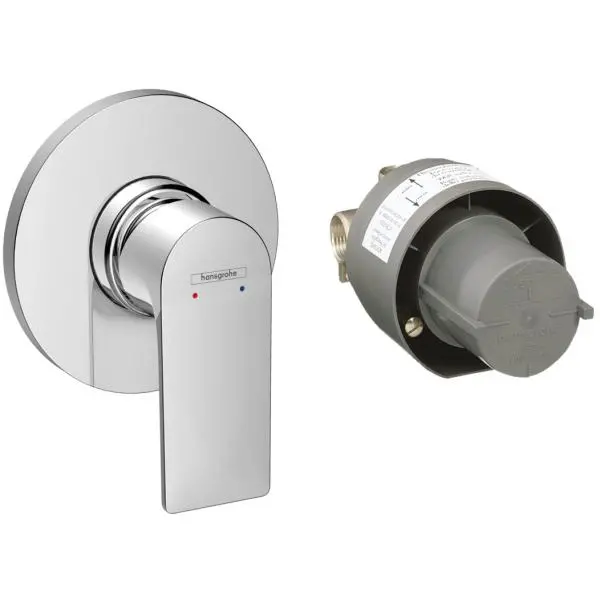 HG Rebris E shower mixer conc.set chr ..