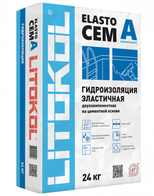 ELASTOCEM (A+B) серый компонент А ..