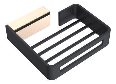 Q держатель для губки Gold & black 