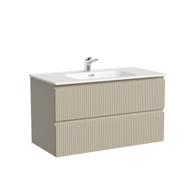 Тумба SANCOS подвесная Snob T 90 (Beige Soft), SNT90CE