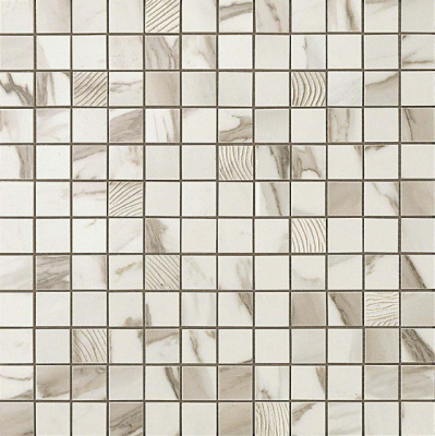 S.M. Calacatta Gold Mosaic / S.M. Калакатта Голд Мозаика (30.5X30.5)