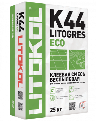LITOGRES K44 ECO серый (мешок 25 кг) .. LITOGRES K44 ECO серый (мешок 25 кг) ..