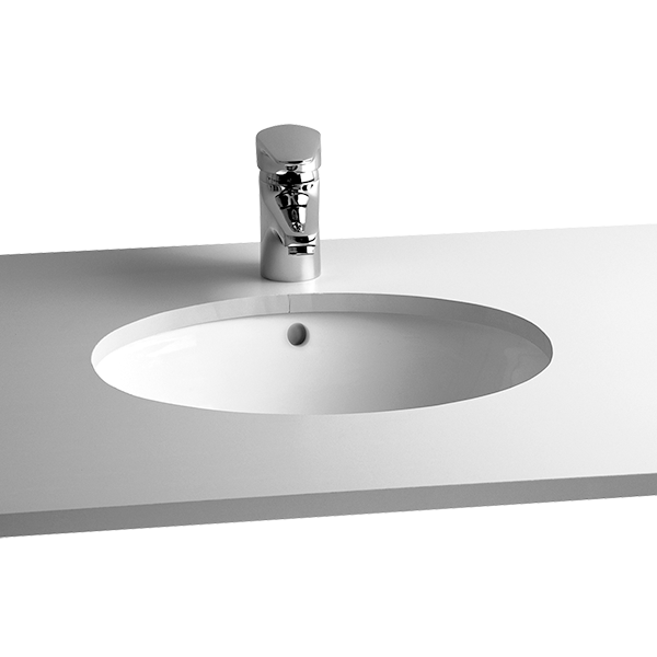 Раковина Arkitekt, встраиваемая снизу, 42 см, цвет белый ..