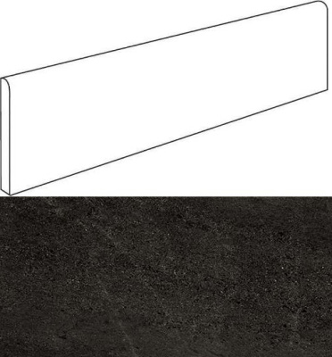 W. Dark Battiscopa  Lap/В. Дарк Плинтус Лаппато 7.2х60 (7.2X60) .. W. Dark Battiscopa  Lap/В. Дарк Плинтус Лаппато 7.2х60 (7.2X60) ..