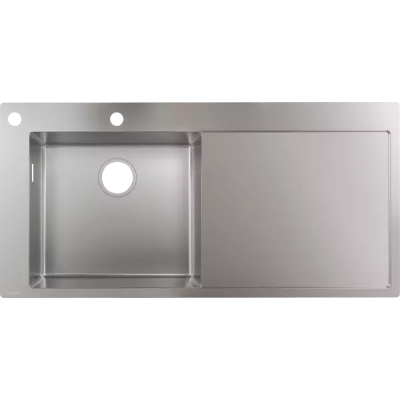 HG S717-F450 Встр. мойка 450 с кр., ст. ..