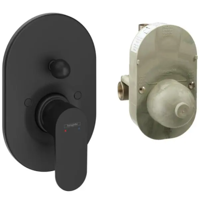 HG Rebris S bath mixer conc.set MB