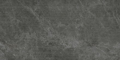 60x120 Ригато Декор Антрацит Матовый R10A Ректификат