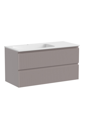 Тумба подвесная SANCOS Snob R левая 995х445х500
