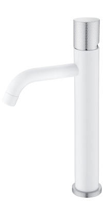 Смеситель STICK для умыв. выс. WHITE TOUCH CHROME 