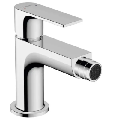HG Rebris E bidet m.pop up waste chr