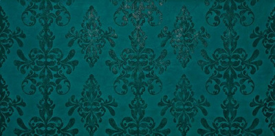 Декор Ewall Petroleum Green Damask 40x80