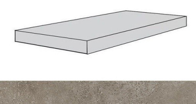 Drift Light Grey Scal.60 Ang.Dx/Дрифт Лайт Грей Ступ.60 Угл.Пр (33X60) ..