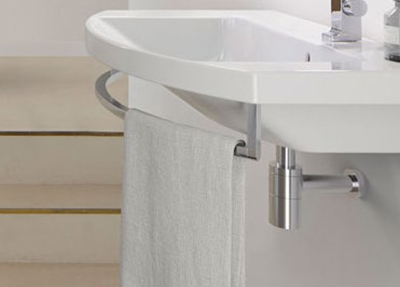 Металлический полотенцедержатель, хромированный ..