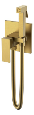Смеситель гигиенический, QUBIC Bronze