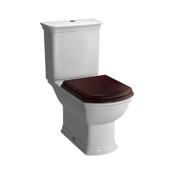 Комплект унитаза Serenada с деревянной крышкой, механизм Geberit ..