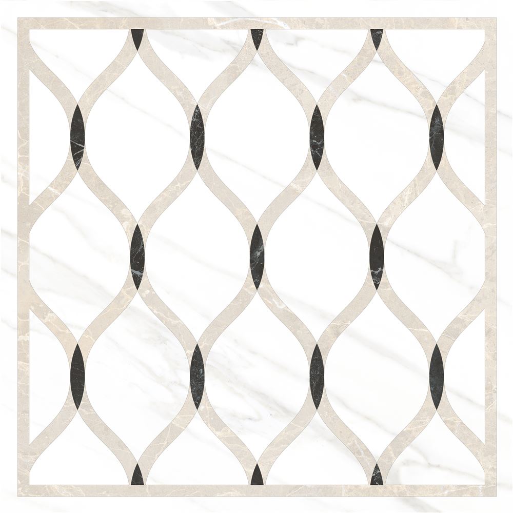 Marmori Классический Декор 60х60 Лаппато R9 Ректификат ..