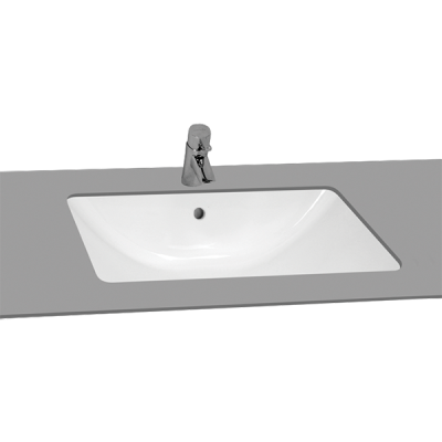 S50 раковина встраиваемая снизу 48 см, цвет белый ..