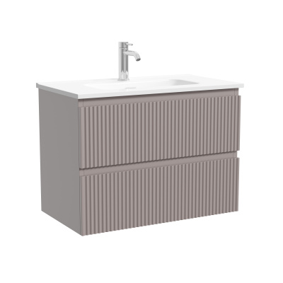 Тумба подвесная SANCOS Snob R 690х390х500, c двумя ящиками оснащенными доводчиками, Doha Soft, арт.S
