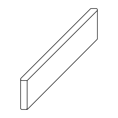 ПОРТОФИНО БЕЛЫЙ 7,2X45 ПЛИНТУС ..