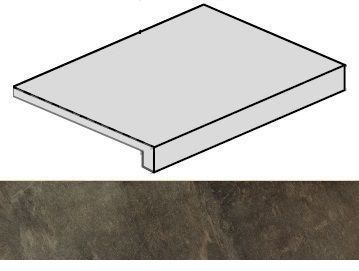 Дженезис меркури Браун Ступень 60 Угл.пр (33X60 Нат.)