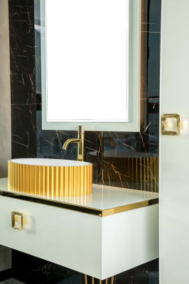 Зеркало Vallessi Dolce White 105x70см 
