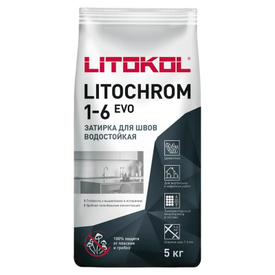 LITOCHROM 1-6 EVO LE.376 мятный 5 кг