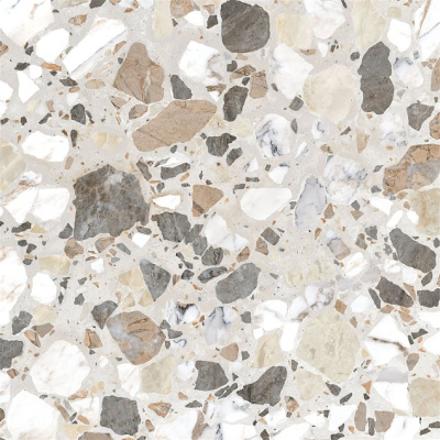 Marble-X Декор Терраццо 60х60 8мм Лаппато R9 Ректификат