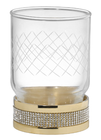 настольный стакан ROYALE CRISTAL ЗОЛОТО