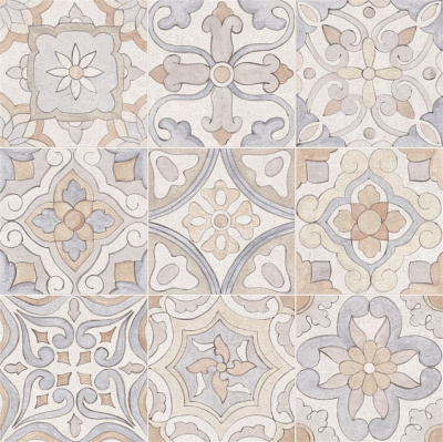 Newcon Декор Пэчворк Холодная Гамма Матовый R10A 60x60 8мм Ректификат .. Newcon Декор Пэчворк Холодная Гамма Матовый R10A 60x60 8мм Ректификат ..