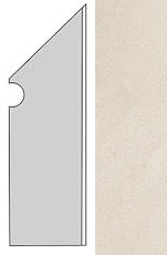 Kone White Battiscopa Sag.Dx. (7,2x30) ..