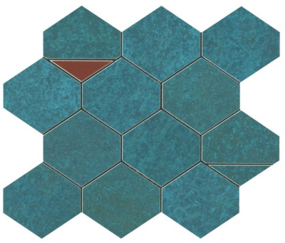 Blaze Verdigris Mosaico Nest (29,4x25,8) ..