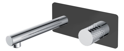 Смеситель STICK из стены BLACK DIAMOND CHROME 