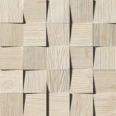 Axi White Pine Mosaico 3D .. Axi White Pine Mosaico 3D ..