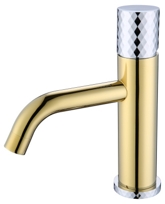 Смеситель STICK для умыв. низ. GOLD DIAMOND CHROME 