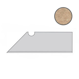 Aix  Beige Battiscopa Sag.Dx. (7,2x30) ..