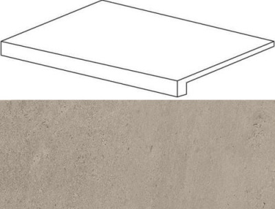 W. Silve Grey Scalino Frontale  Lap/В. Сильвер Грей Ступень Лаппато 33х60 (33X60) .. W. Silve Grey Scalino Frontale  Lap/В. Сильвер Грей Ступень Лаппато 33х60 (33X60) ..