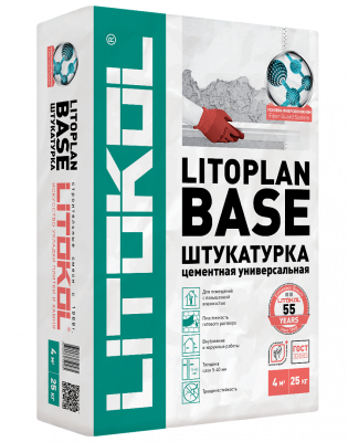 LITOPLAN BASE серый (мешок 25 кг)