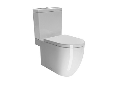 PURA 68x38 унитаз приставной под бачок - смыв стандартный - глазурь белая глянцевая Extraglaze Antib .. PURA 68x38 унитаз приставной под бачок - смыв стандартный - глазурь белая глянцевая Extraglaze Antib ..