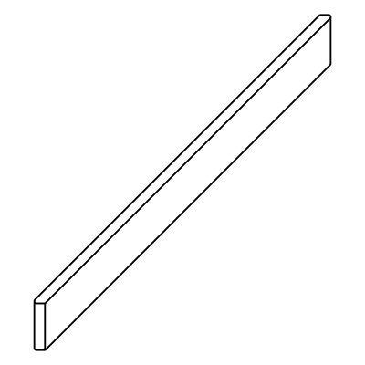 ПОРТОФИНО БЕЛЫЙ 7,2X90 ПЛИНТУС