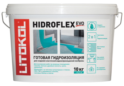 HIDROFLEX гидроизол. мастика 10kg bucket .. HIDROFLEX гидроизол. мастика 10kg bucket ..